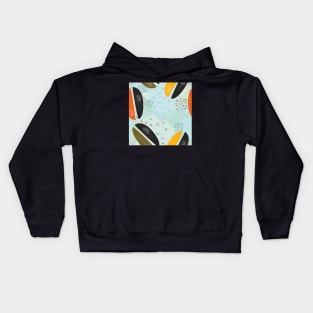 Terracotta Abstract Kids Hoodie